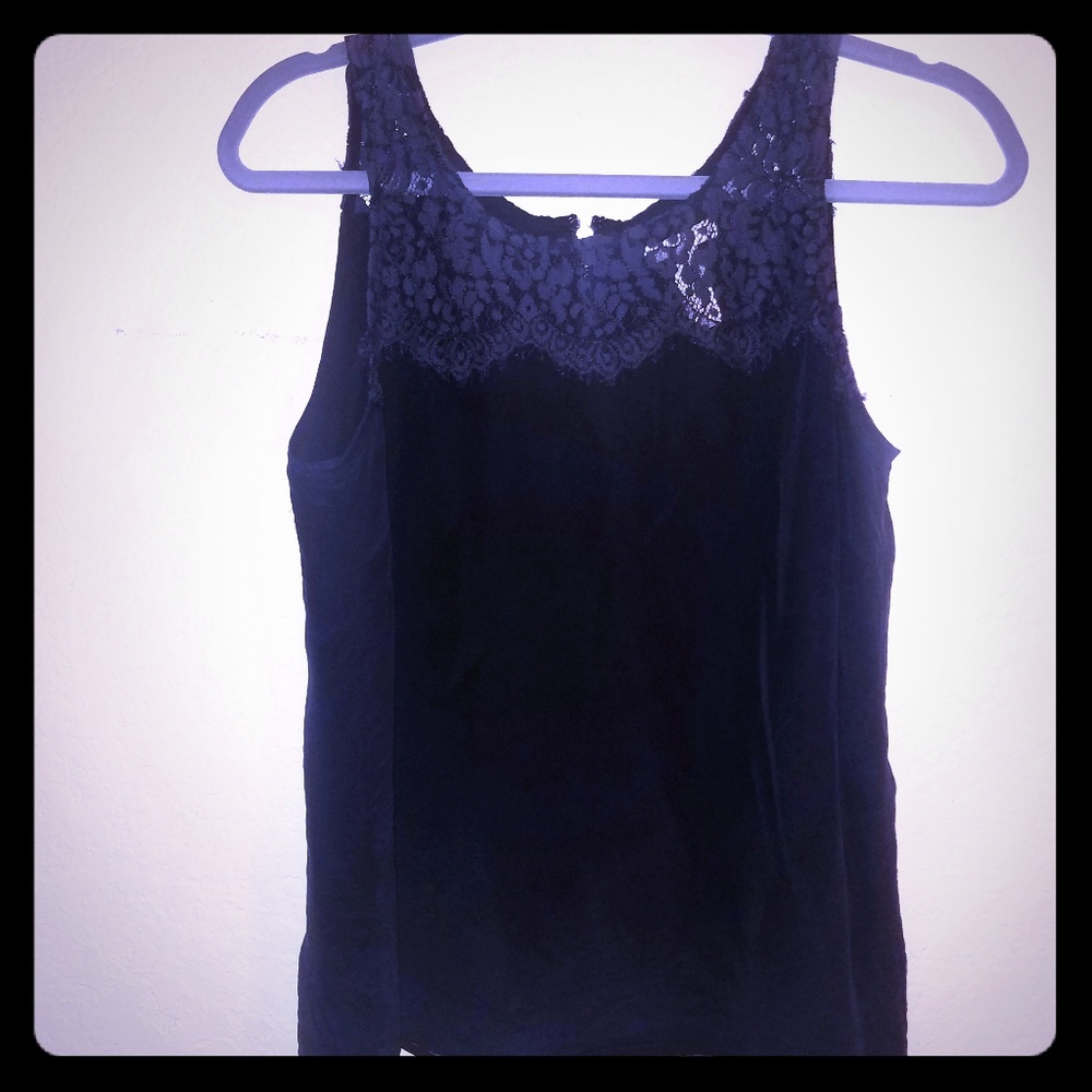 J. Crew Black Blouse